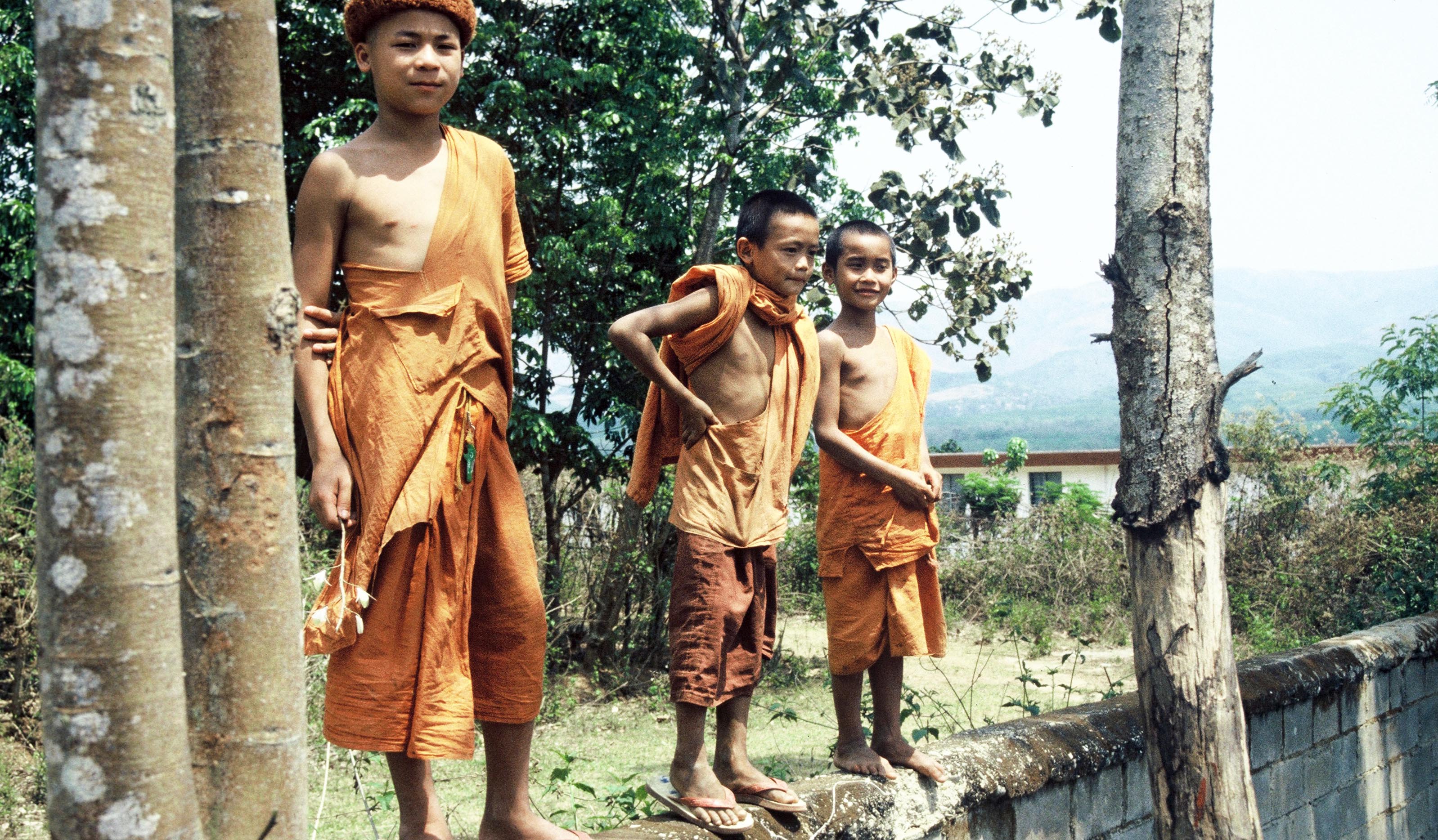 Young Monks Xishuangbanna
